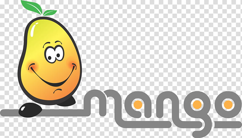 Mango, Logo, Yellow, Text, Fruit, Smiley, Food, Emoticon transparent background PNG clipart