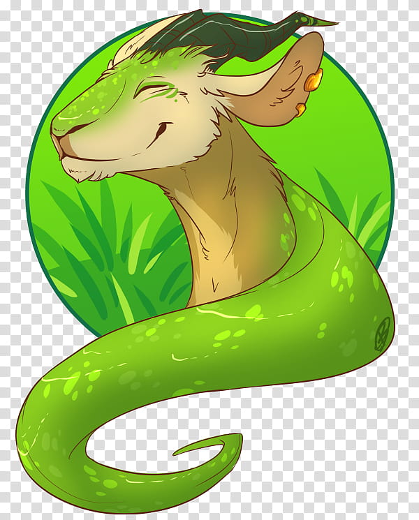 Green Grass, Cartoon, Reptile, Serpent, Plant, Mamba, Tail transparent background PNG clipart