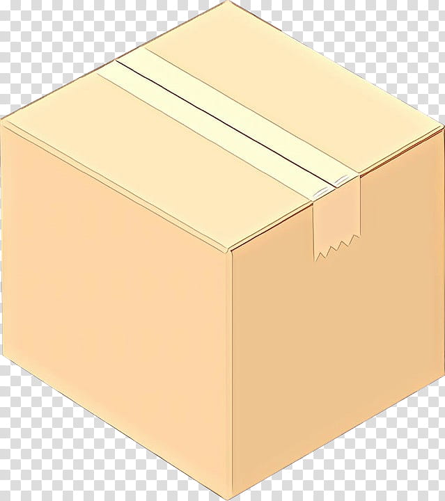 box carton yellow shipping box package delivery, Cartoon, Packaging And Labeling, Packing Materials, Cardboard, Rectangle transparent background PNG clipart