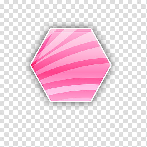 RECURSOS ROSADO ROSITAS Recursos, heptagonal pink and white drawing transparent background PNG clipart