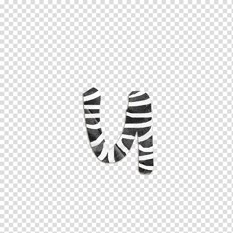 Freaky, black and white u illustration transparent background PNG clipart