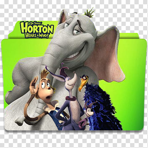 Horton Hears a Who  Folder Icon, DAY..U () transparent background PNG clipart