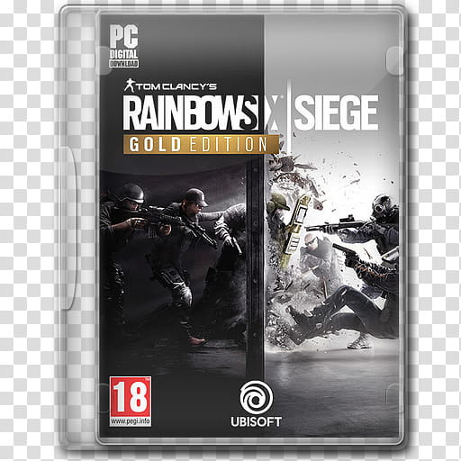 files Game Icons , Tom Clancy's Rainbow Six Siege Gold Edition transparent background PNG clipart