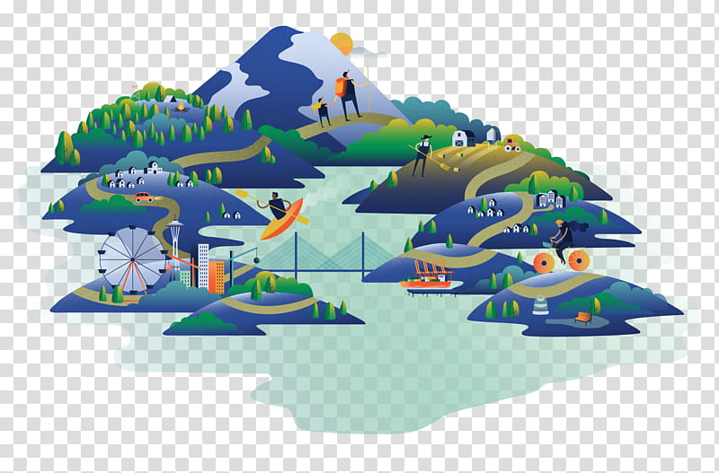 Cartoon Nature, Natural Heritage, Water Resources, Land, Recreation, Web Design, Region, Community transparent background PNG clipart