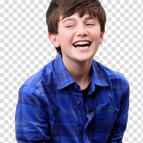 Greyson Chance, boy wearing blue and black sport shirt transparent background PNG clipart