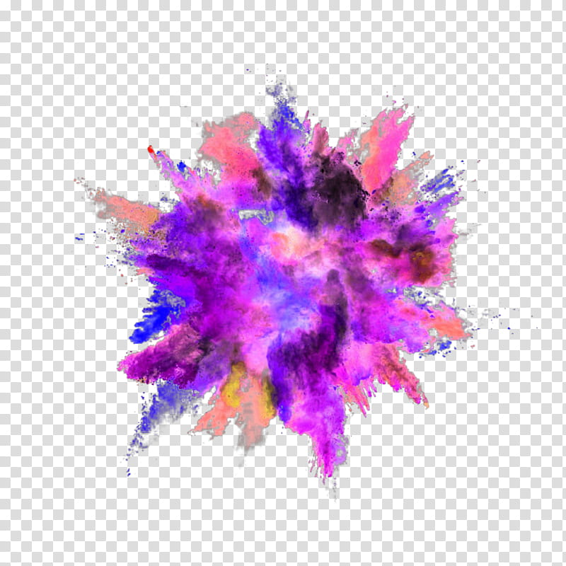 Cartoon Explosion, Dust Explosion, Paint, Drawing, Painting, Powder, Violet, Purple transparent background PNG clipart