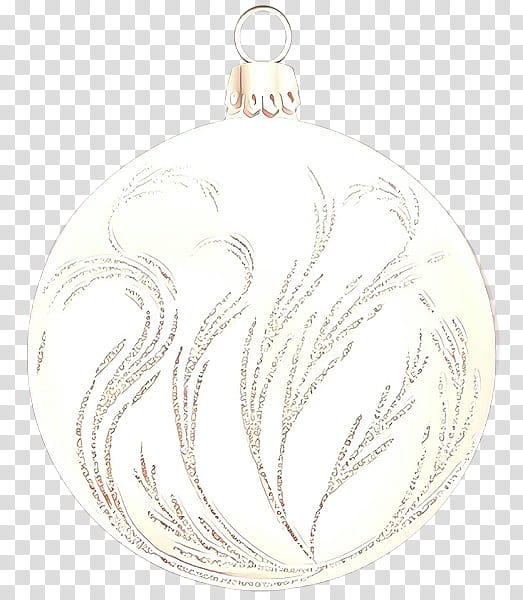 Christmas ornament, Cartoon, White, Holiday Ornament, Pendant, Fashion Accessory, Jewellery, Silver transparent background PNG clipart