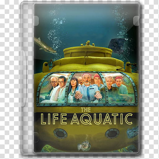 the BIG Movie Icon Collection L, The Life Aquatic with Steve Zissou transparent background PNG clipart