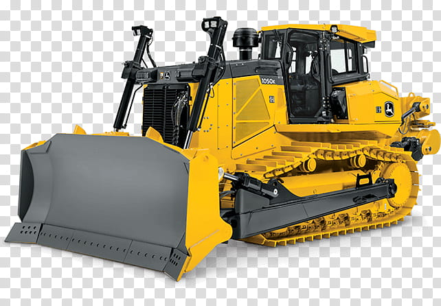 Bulldozer Construction Equipment, John Deere, Heavy Machinery, Loader, Nortrax, Forestry, Excavator, Tracked Loader transparent background PNG clipart