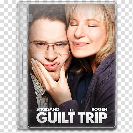Movie Icon , The Guilt Trip, Streisand and Rogen The Guilt Trip DVD case transparent background PNG clipart