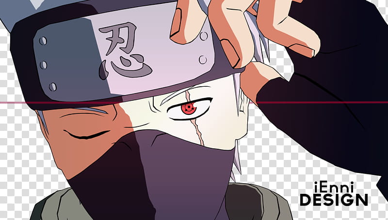 Naruto Storm Revolution: Kakashi Hatake(Sharingan) transparent background PNG clipart