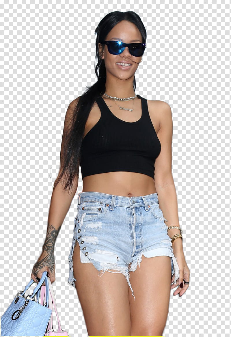 Rihanna, rihanna-sex-appeal-at-summer-classic-basketball-game- transparent background PNG clipart