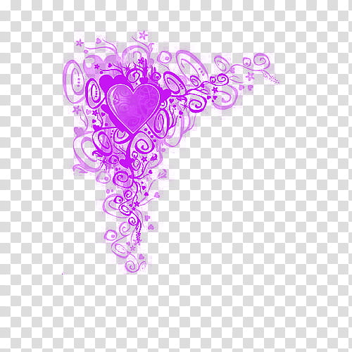 Corazones y estrellas en, pink heart transparent background PNG clipart