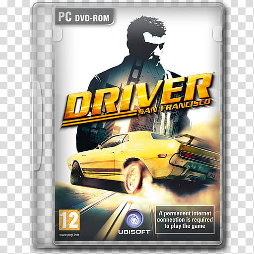 Game Icons , Driver San Francisco transparent background PNG clipart