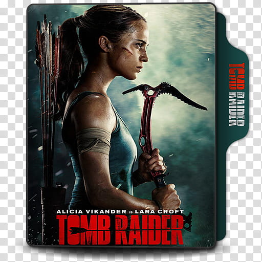 Tomb Raider  Folder Icon, Tomb Raider  v transparent background PNG clipart