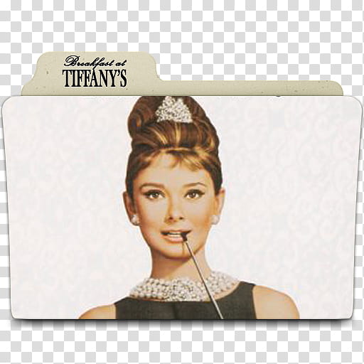 Movie folder icons NO , breakfast at tiffany's transparent background PNG clipart