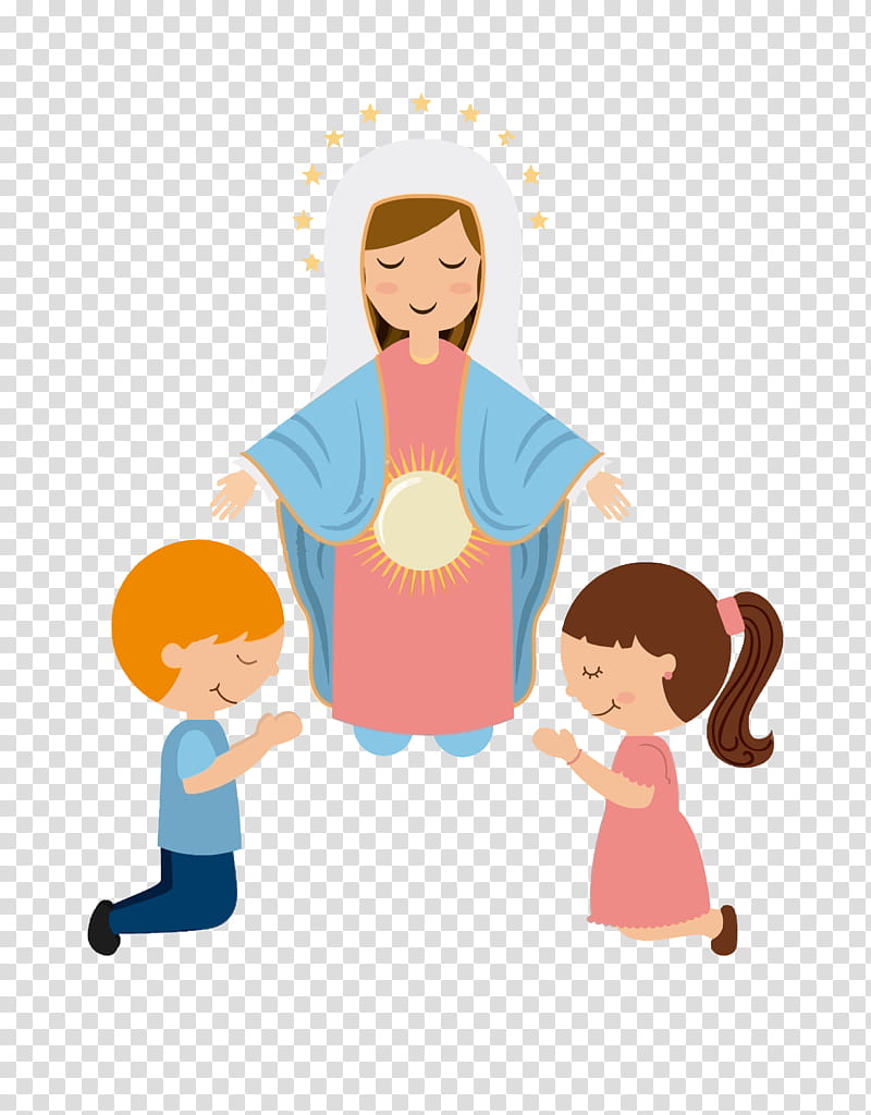 Mother Mary transparent background PNG clipart