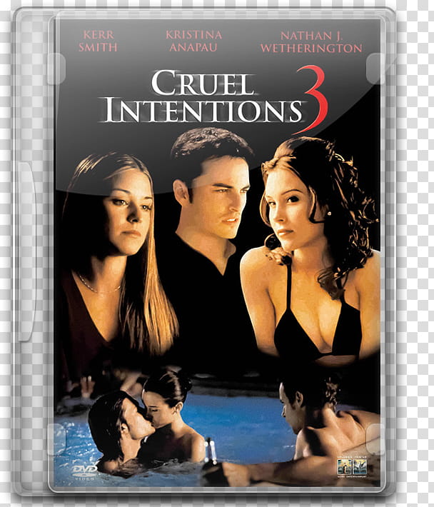 Cruel Intentions   DVD Case Icon transparent background PNG clipart