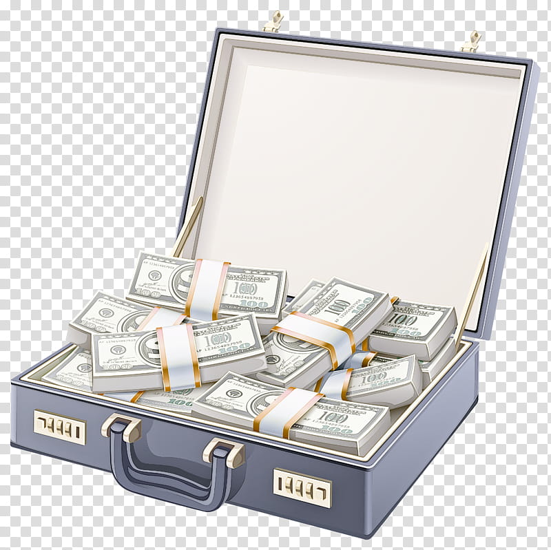 suitcase box metal transparent background PNG clipart