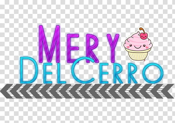 Texto Mery del Cerro transparent background PNG clipart