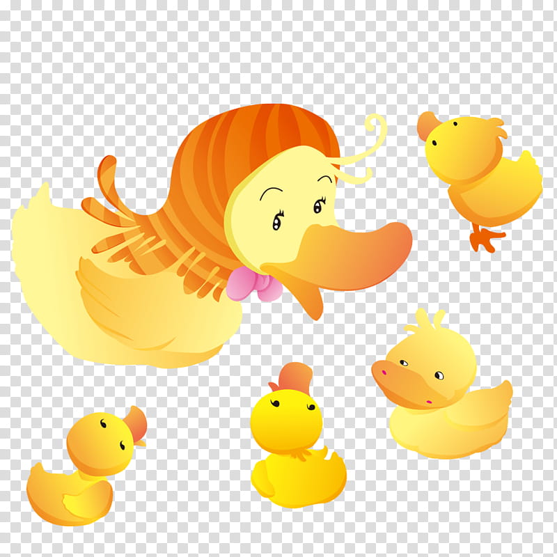 Bird Silhouette, Duck, Mother, Cartoon, Child, Comics, Woman, Painting transparent background PNG clipart