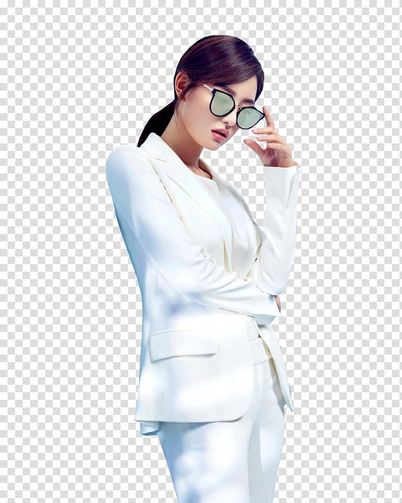 KIM JI WON, woman posing for transparent background PNG clipart