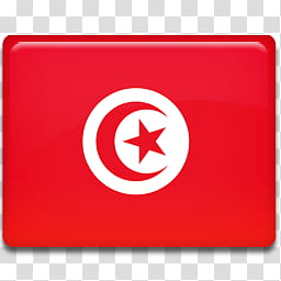 All in One Country Flag Icon, Tunisia-Flag- transparent background PNG clipart
