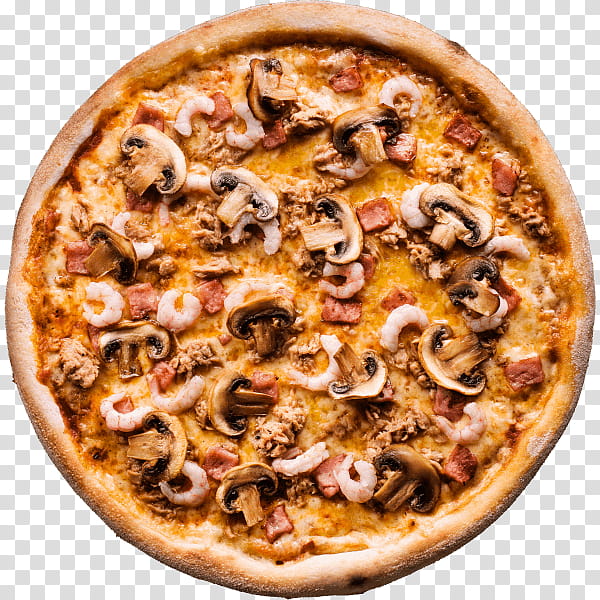Pizza, Pizza, Sicilian Pizza, Pizza Quattro Stagioni, Ham, Tomato, Restaurant, Tomato Sauce transparent background PNG clipart