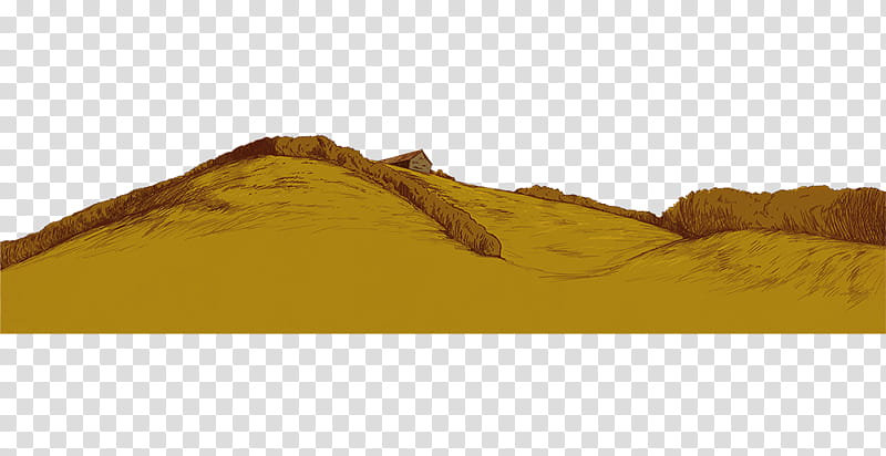 Rock, Yellow, Soil, Brown, Landscape, Hill, Slope, Sand transparent background PNG clipart