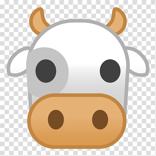 Emoji Smile, Cattle, Emoticon, Noto Fonts, Unicode Consortium, Cartoon, Head, Nose transparent background PNG clipart