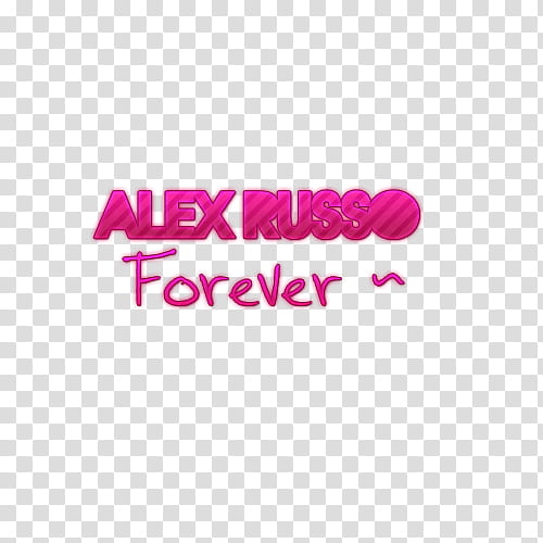 Alex Russo Forever Color Rosado transparent background PNG clipart
