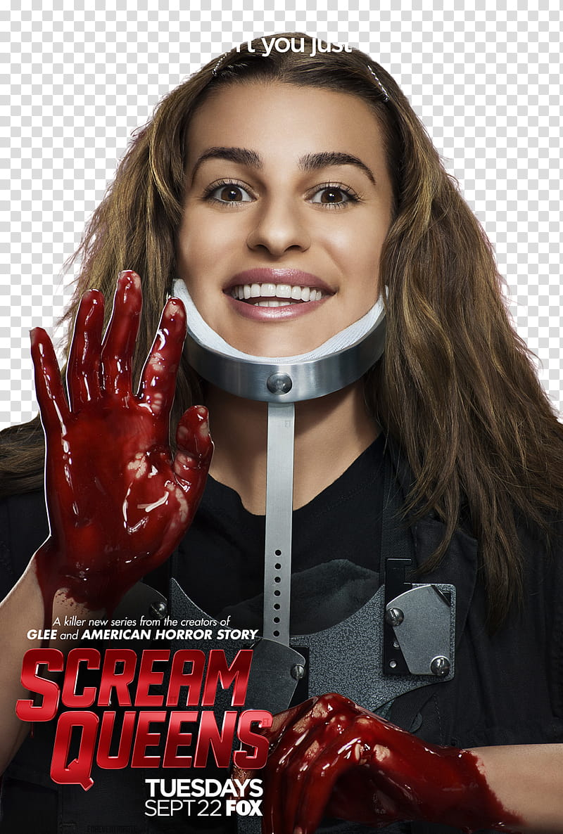 Scream Queens , Scream Queens american horror story poster transparent background PNG clipart