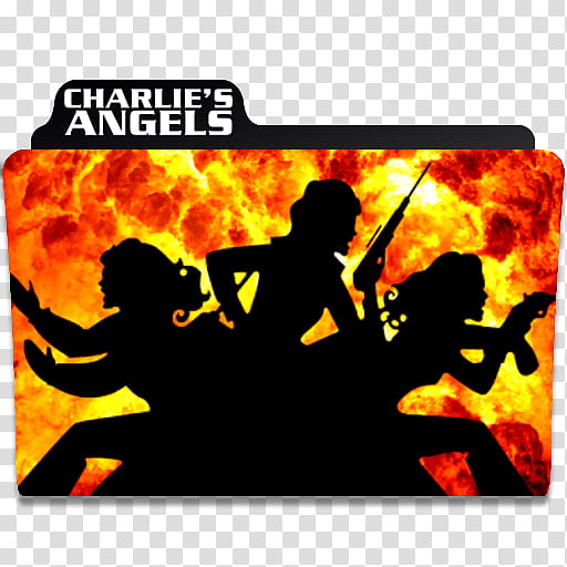 Charlie Angels Folder Icons, Charlie's Angels S transparent background PNG clipart