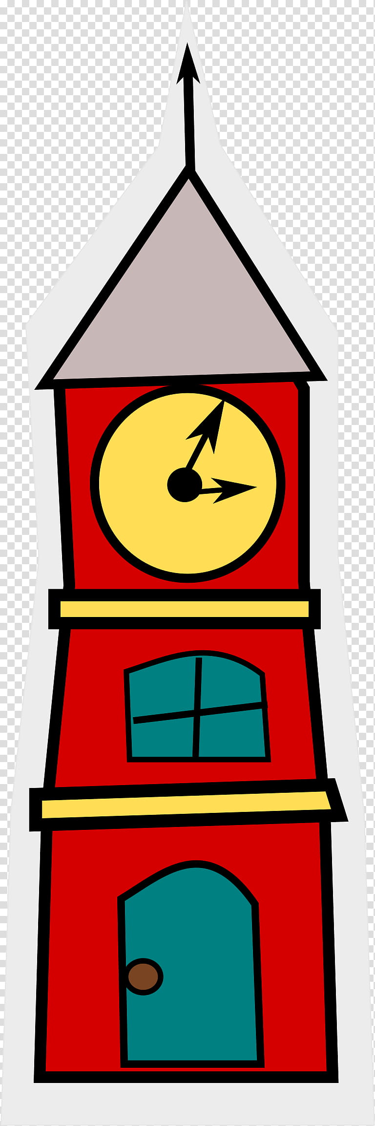 Cartoon Clock, Big Ben, Palace Of Westminster, Clock Tower, Watch, Yellow, Line, Furniture transparent background PNG clipart