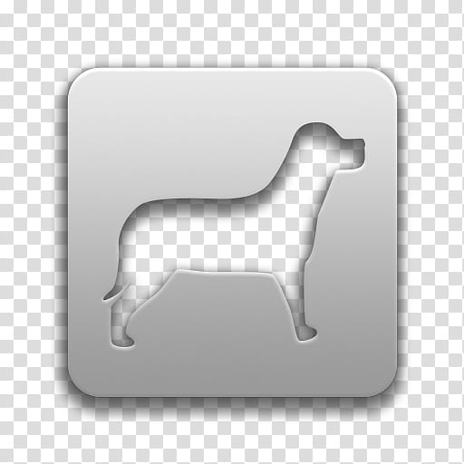 Token isation, gray dog icon transparent background PNG clipart