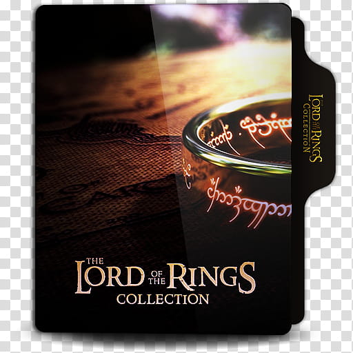 The Lord of the Rings Collection Folder Icon, The Lord of the Rings Collection transparent background PNG clipart