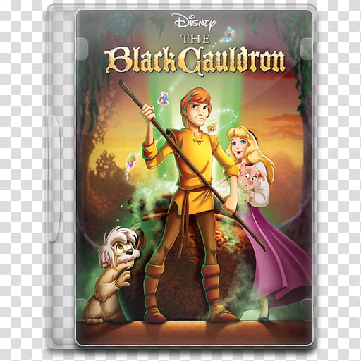 Movie Icon Mega , The Black Cauldron, Disney The Black Cauldron case transparent background PNG clipart