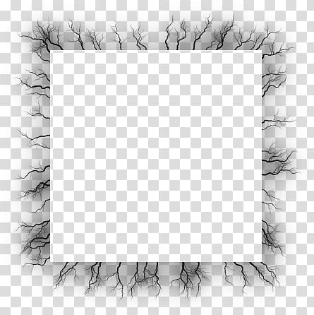 Electrify frames s, square black border transparent background PNG clipart