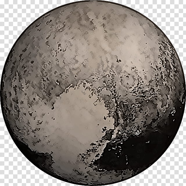 sphere moon astronomical object planet world, Blackandwhite, Rock, Space, Metal transparent background PNG clipart