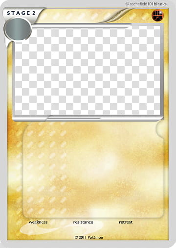 LunarEclipse Blanks , Pokemon Stage  card transparent background PNG clipart