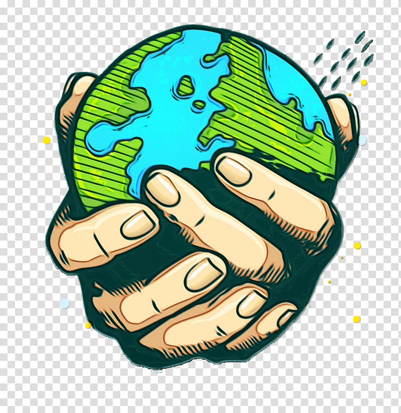 cartoon finger hand gesture, Earth Day, Save The World, Save The Earth, Watercolor, Paint, Wet Ink, Cartoon transparent background PNG clipart
