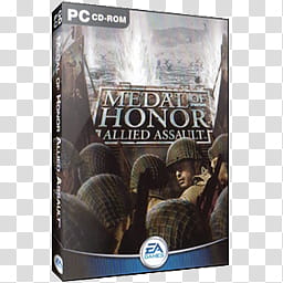 MOH Allied Assault DVD Case, MOHAA x icon transparent background PNG clipart