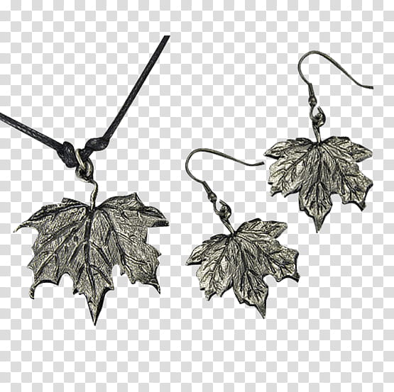 Christmas Black And White, Earring, Necklace, Jewellery, Silver, Bracelet, Canadian Silver Maple Leaf, Antique transparent background PNG clipart