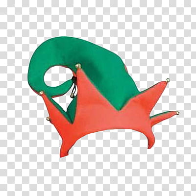 Christmas, green and red hat illustration transparent background PNG clipart