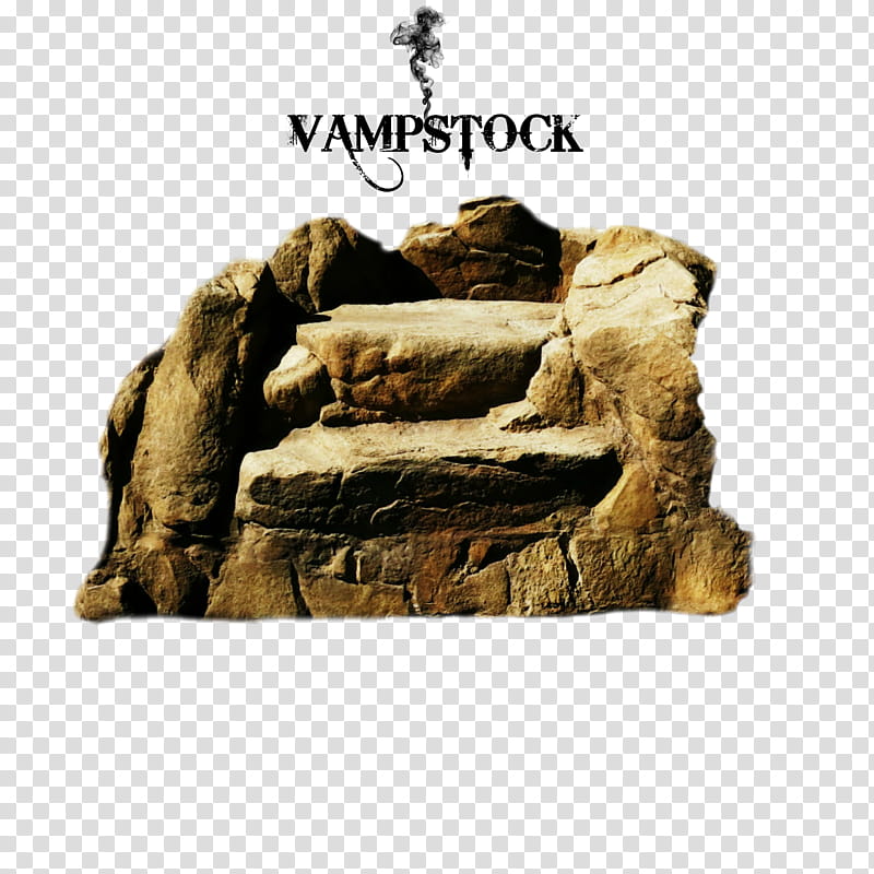 Rock Stairs Vamp, brown stone transparent background PNG clipart