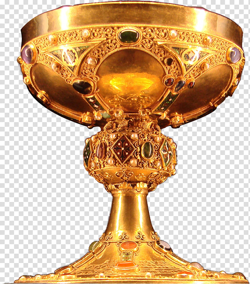 brass-colored chalice transparent background PNG clipart
