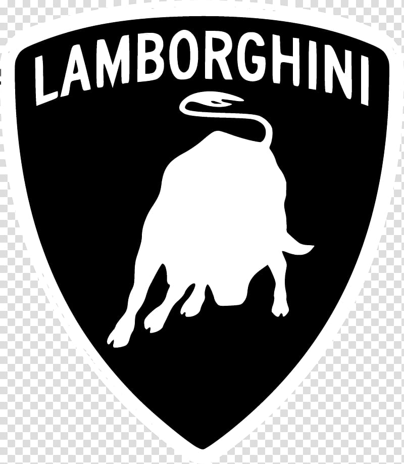 graphy Logo, Lamborghini, Lamborghini Miura, Black And White
, Animal, Black M, Area, Silhouette transparent background PNG clipart