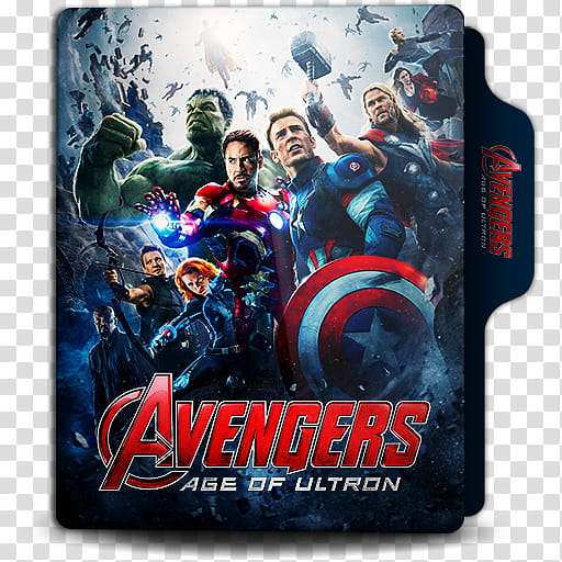 Marvel Cinematic Universe Phase  Folder Icon , Avengers Age of Ultron transparent background PNG clipart