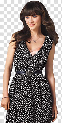 Zooey Deschanel transparent background PNG clipart