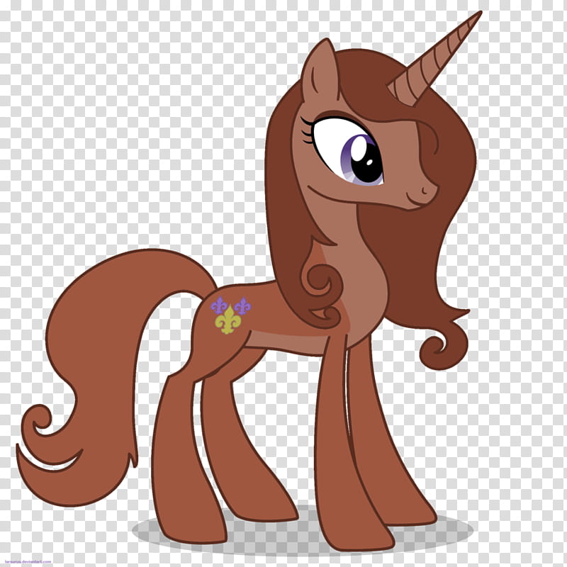 Unicornios Y Arcoiris, standing brown Little Pony illustration transparent background PNG clipart